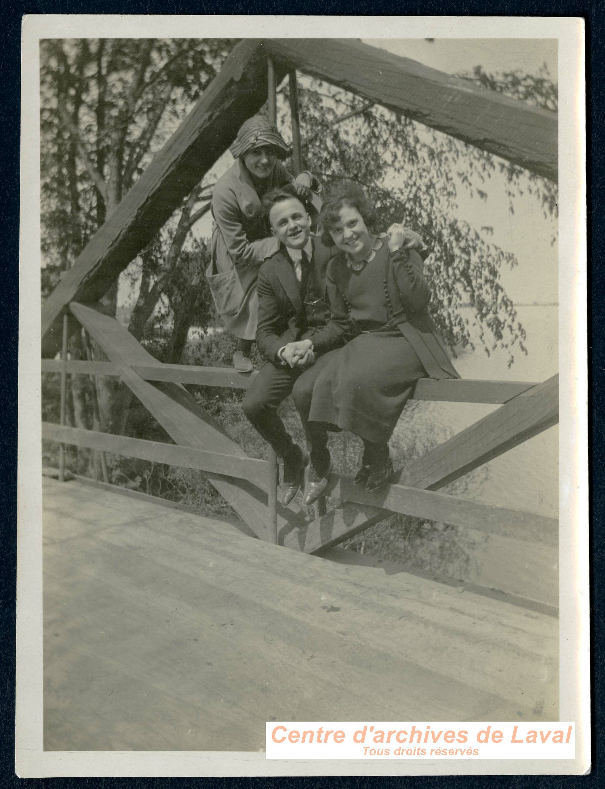 Membres de la famille Auclair,  Saint-Vincent-de-Paul