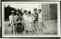 Joueuses de tennis,  Saint-Vincent-de-Paul