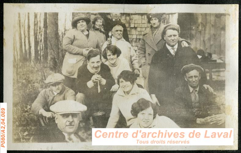 Portrait de famille au temps des sucres