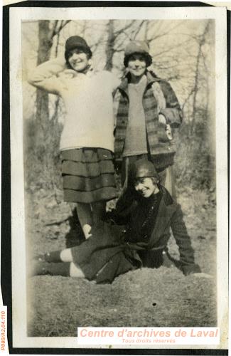 Portrait de trois femmes