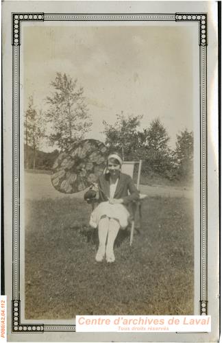 Portrait d'une jeune femme