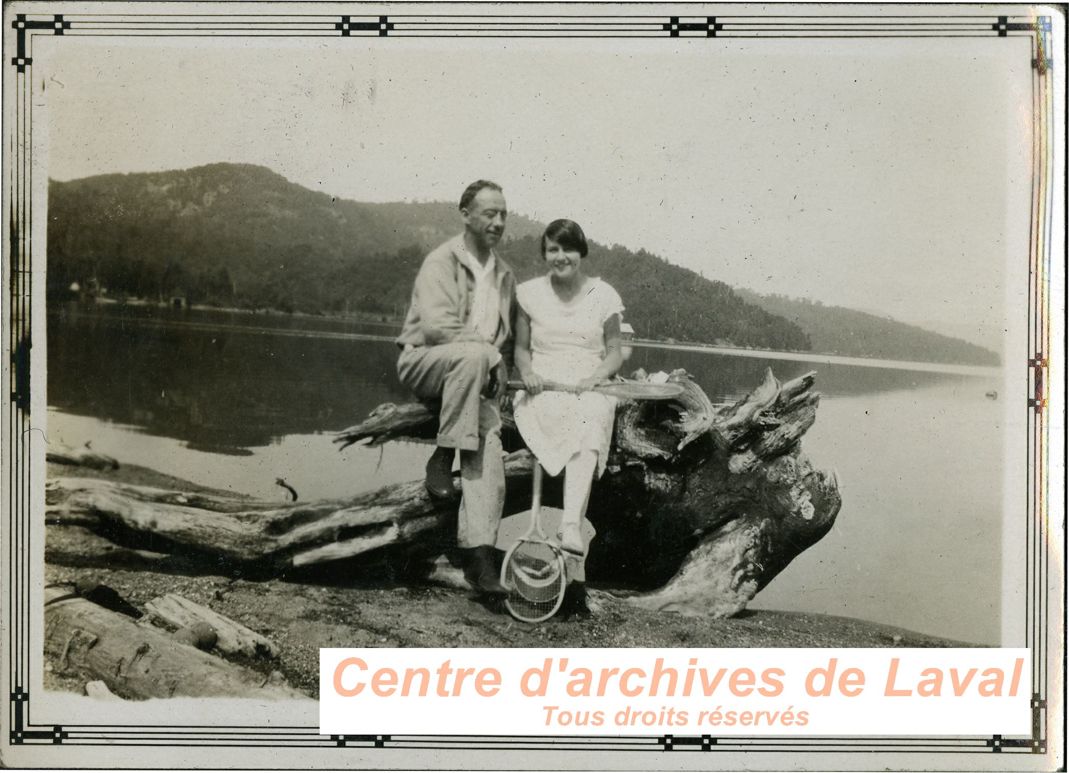 Joueurs de tennis sur la plage