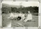 Portrait d'amis au lac Tremblant