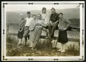 Portrait d'amis au lac Tremblant