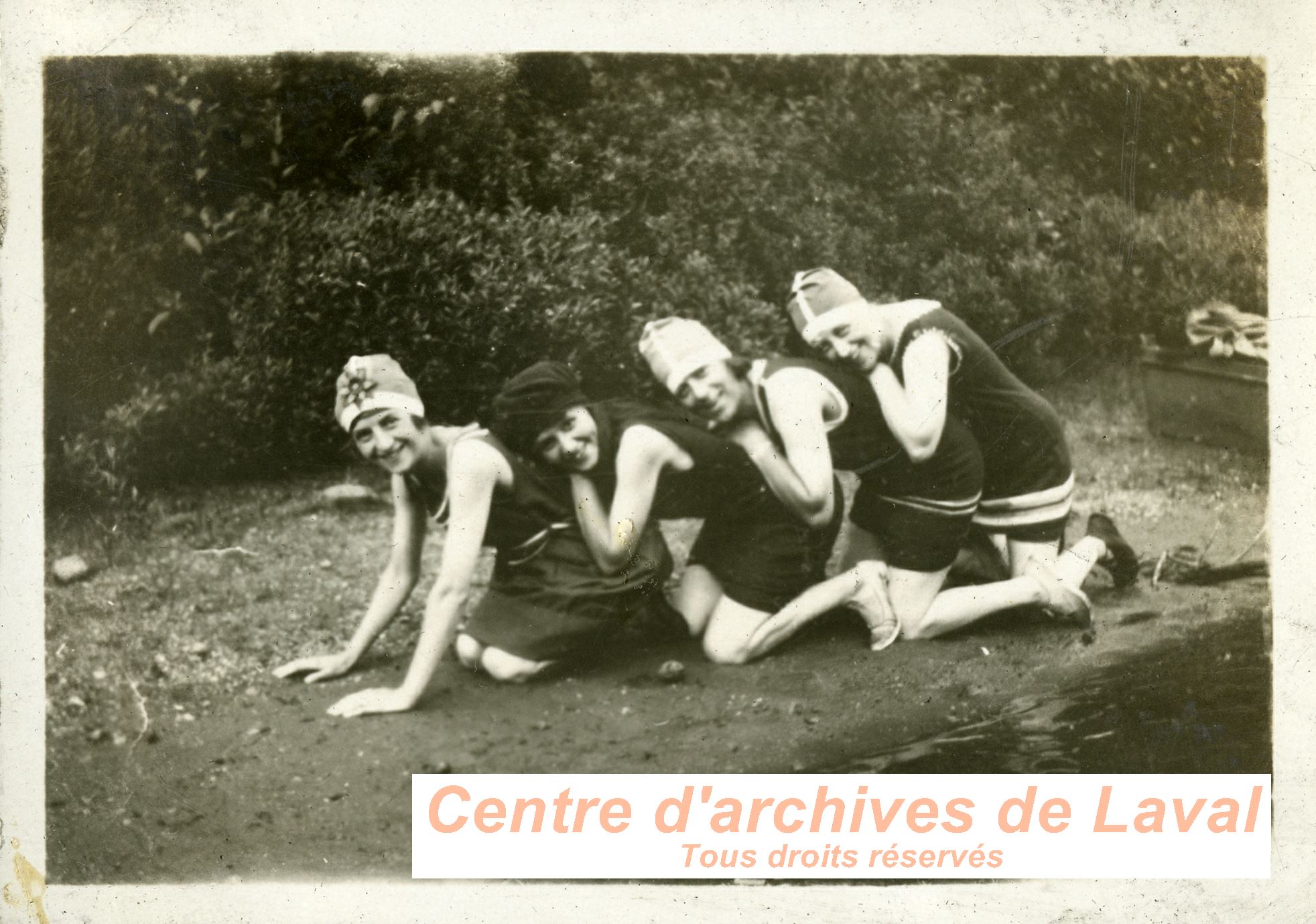 Portrait de baigneuses  Saint-Adolphe-d'Howard