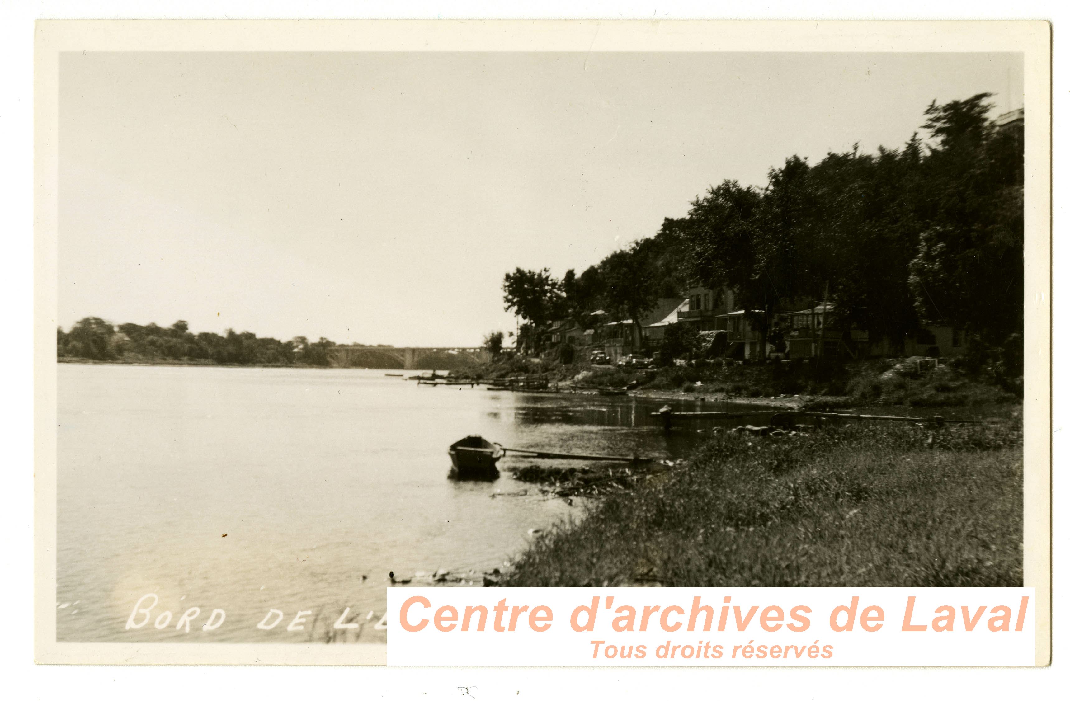 Rive de la rivire des Prairies  Saint-Vincent-de-Paul.