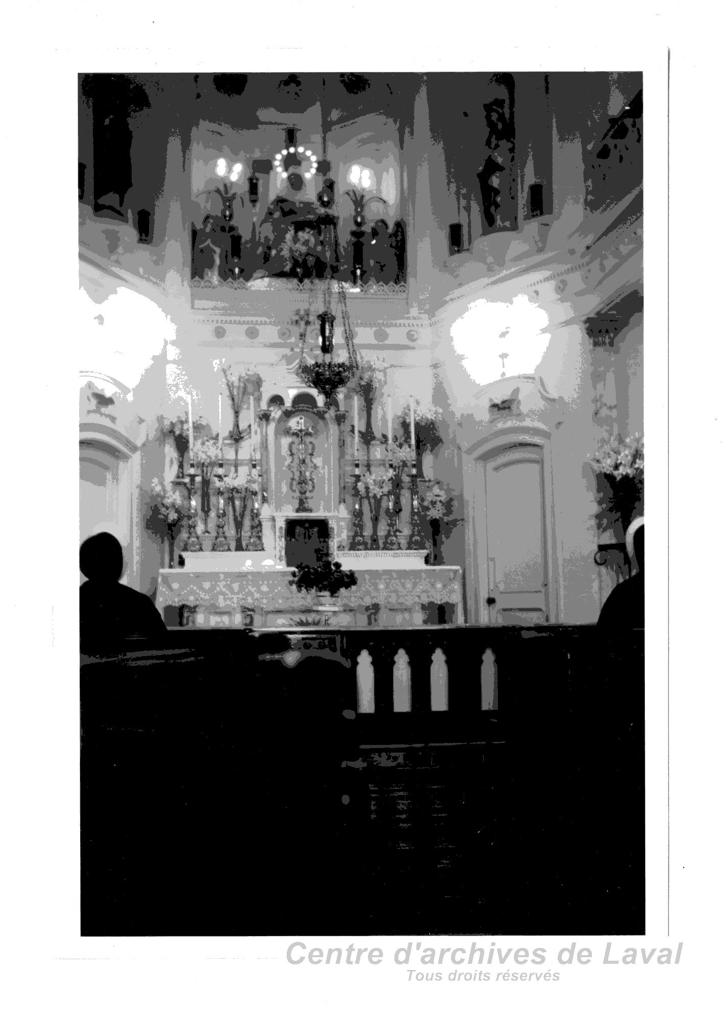 La chapelle du Couvent des Soeurs de la Providence  Saint-Vincent-de-Paul.