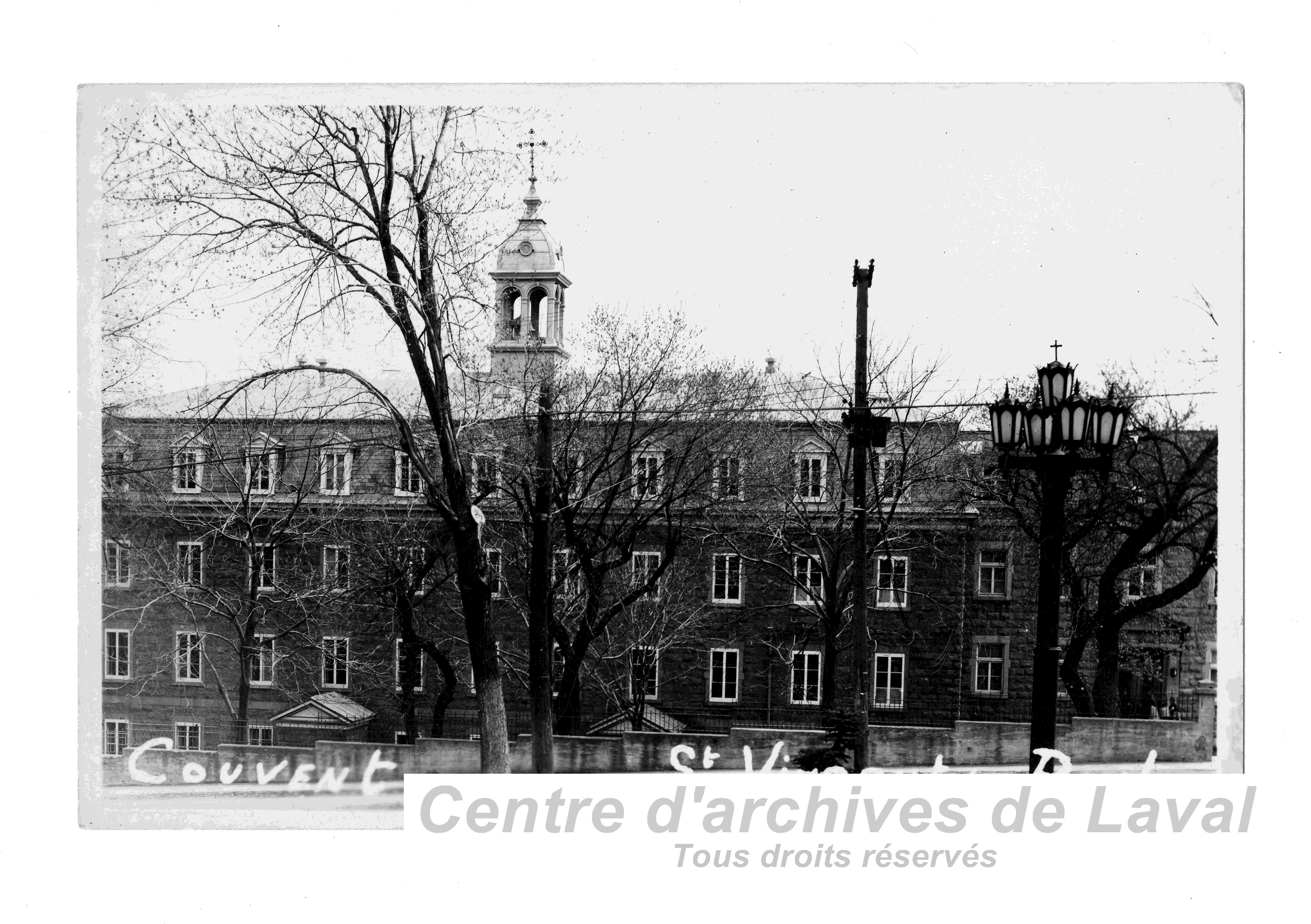 Couvent des Soeurs de la Providence  Saint-Vincent-de-Paul.