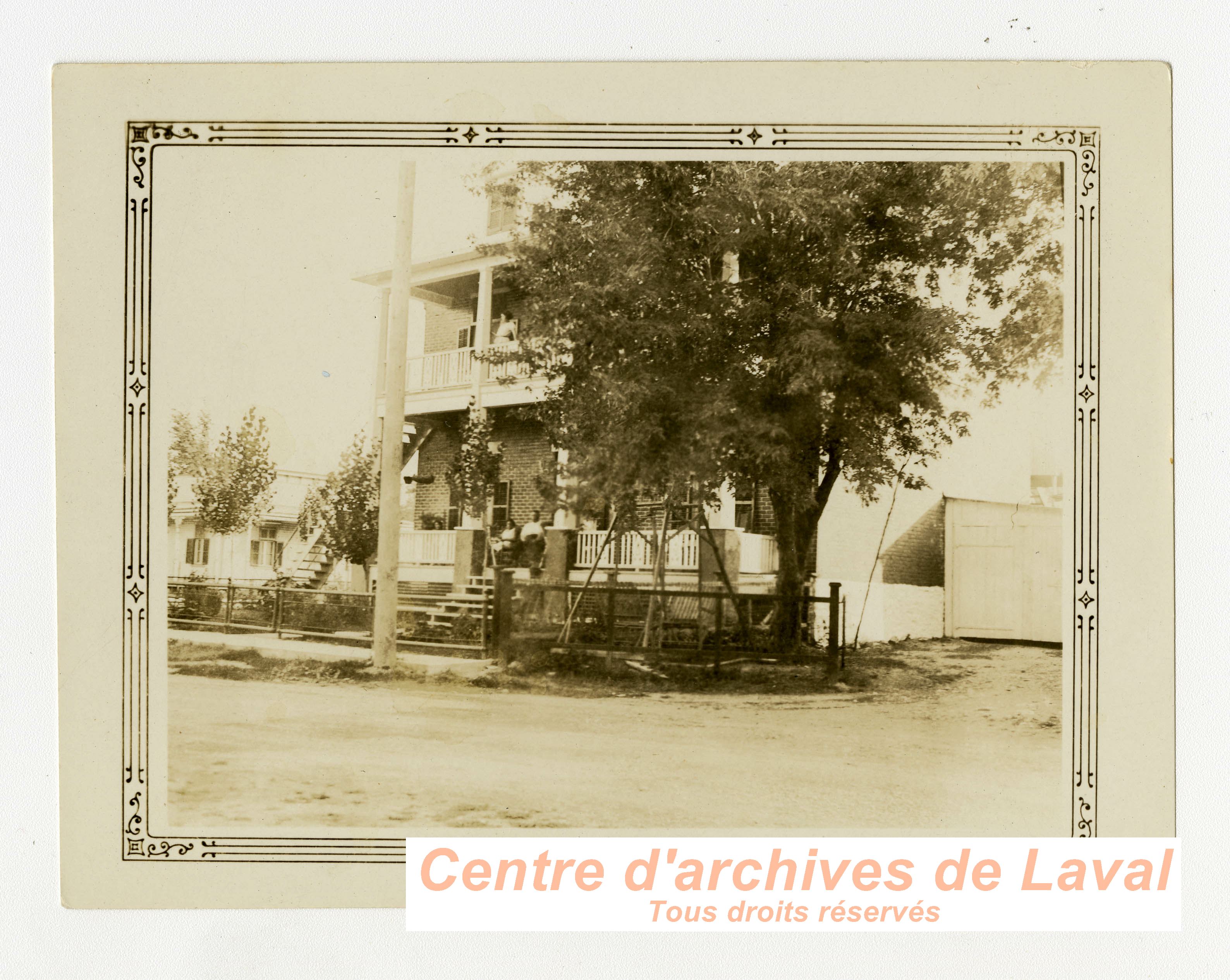 Maison autrefois situe au 62, rue Saint-tienne, Saint-Vincent-de-Paul.