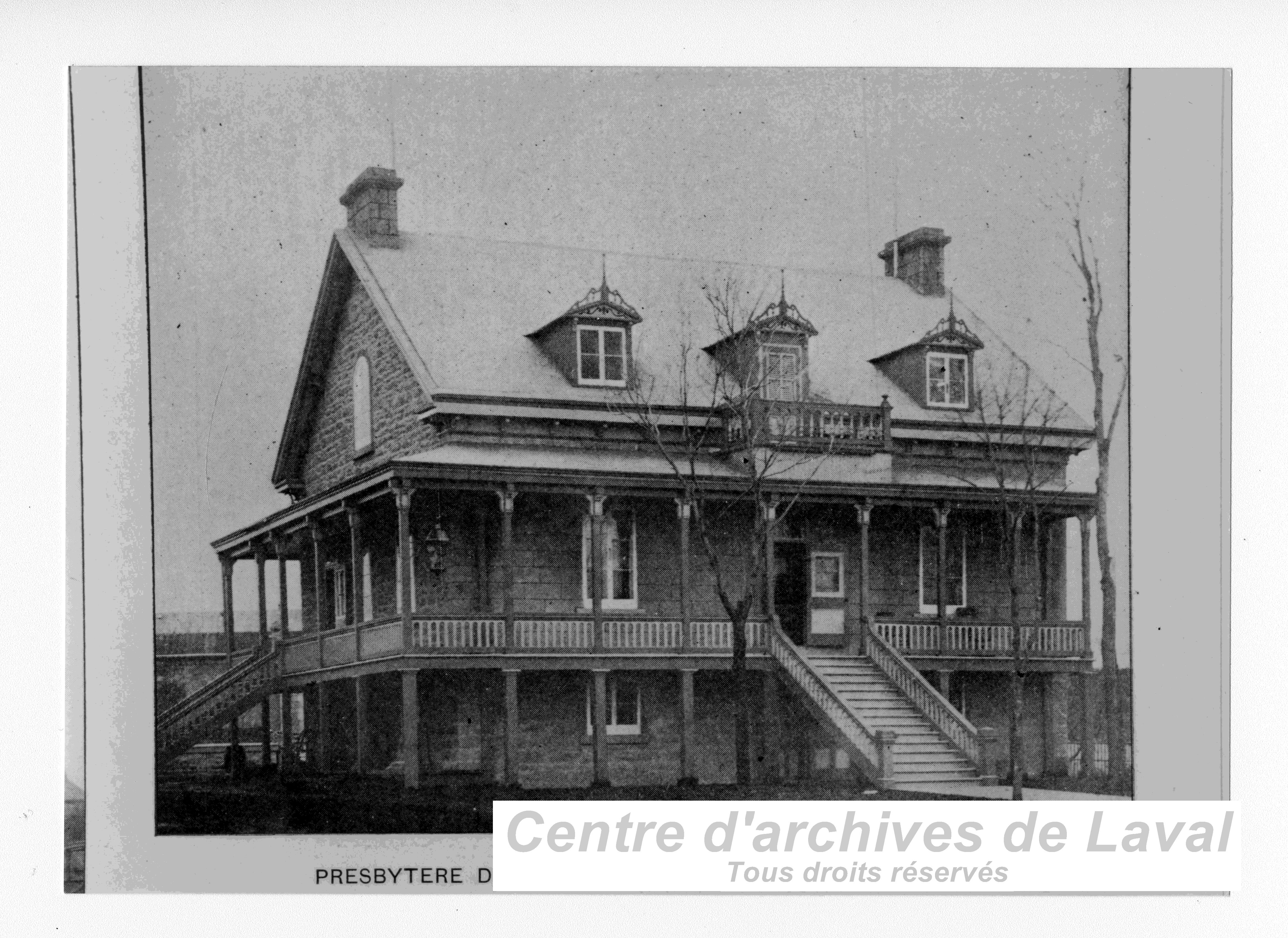 L'ancien presbytre de Saint-Vincent-de-Paul.