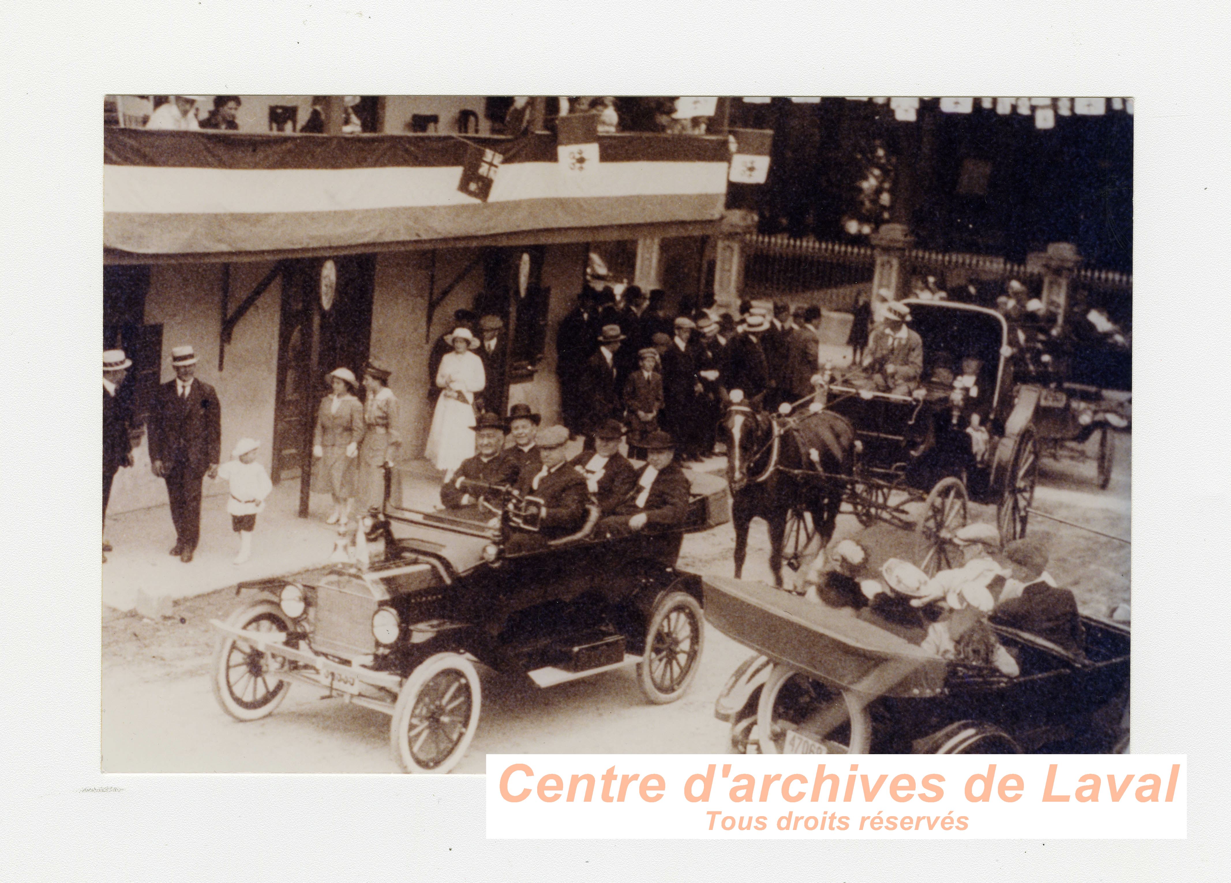 Parade  Saint-Vincent-de-Paul, vers 1915.