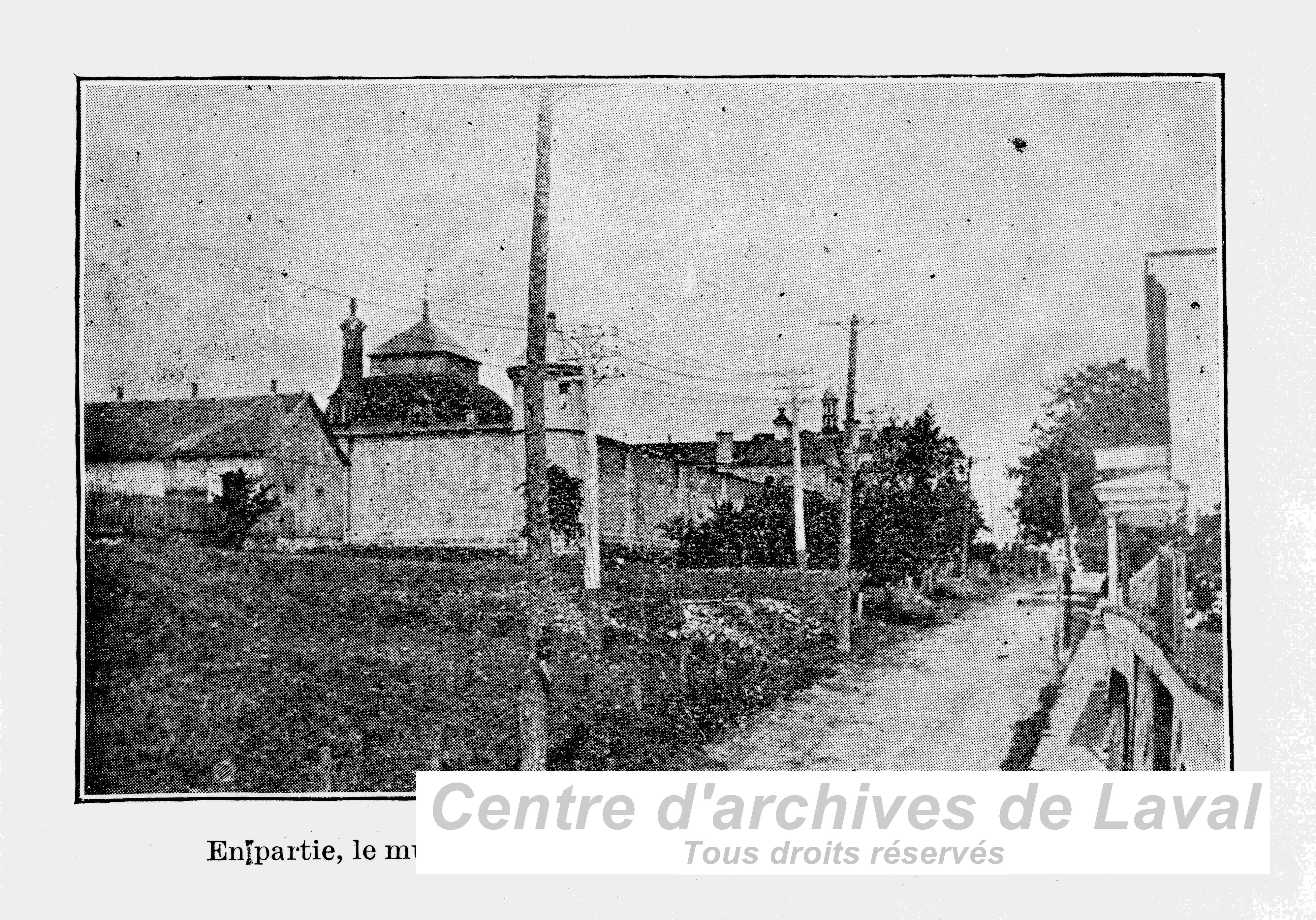 Le pnitencier de Saint-Vincent-de-Paul au dbut du 20e sicle.