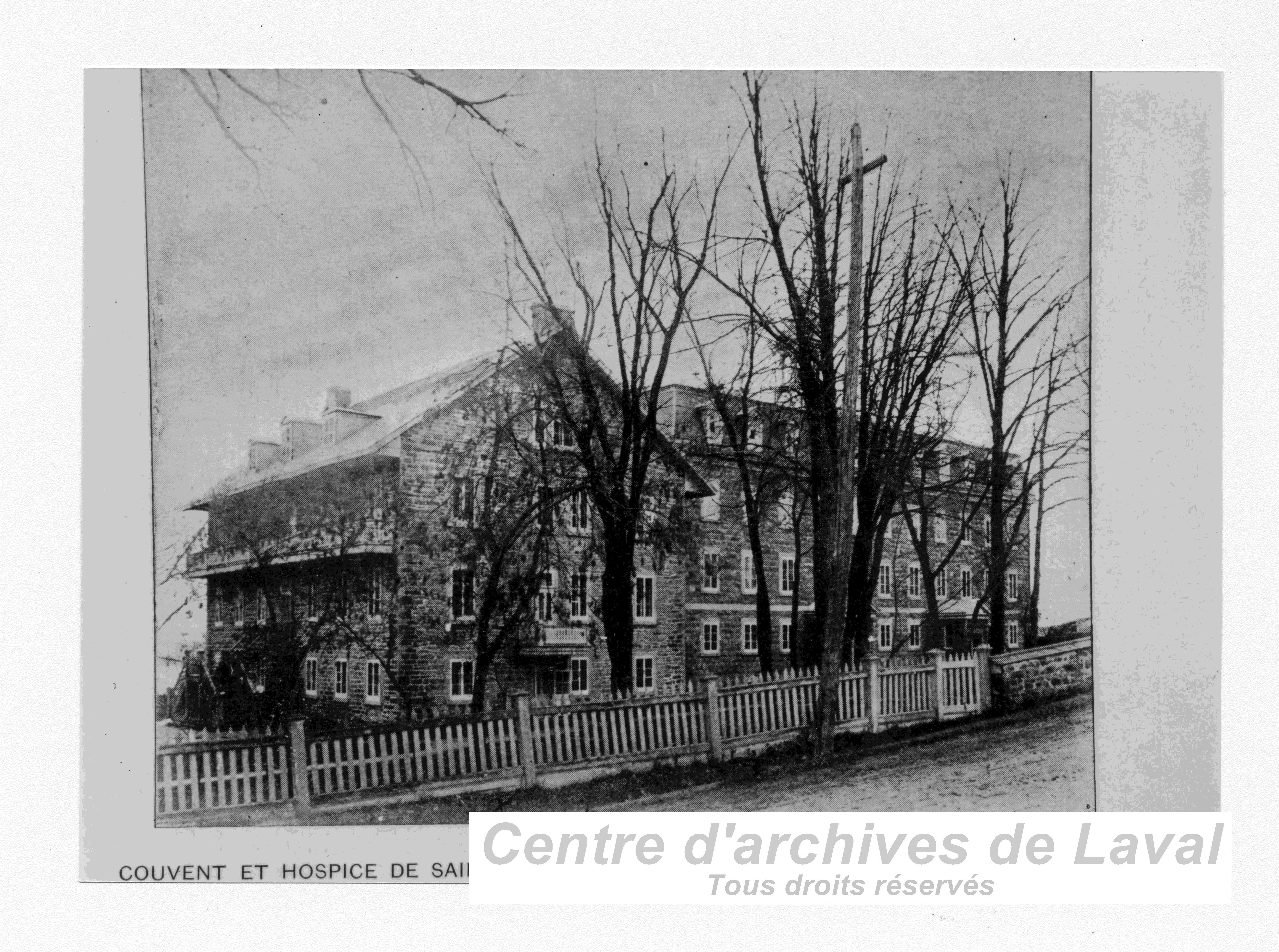 Le Couvent des Soeurs de la Providence  Saint-Vincent-de-Paul.