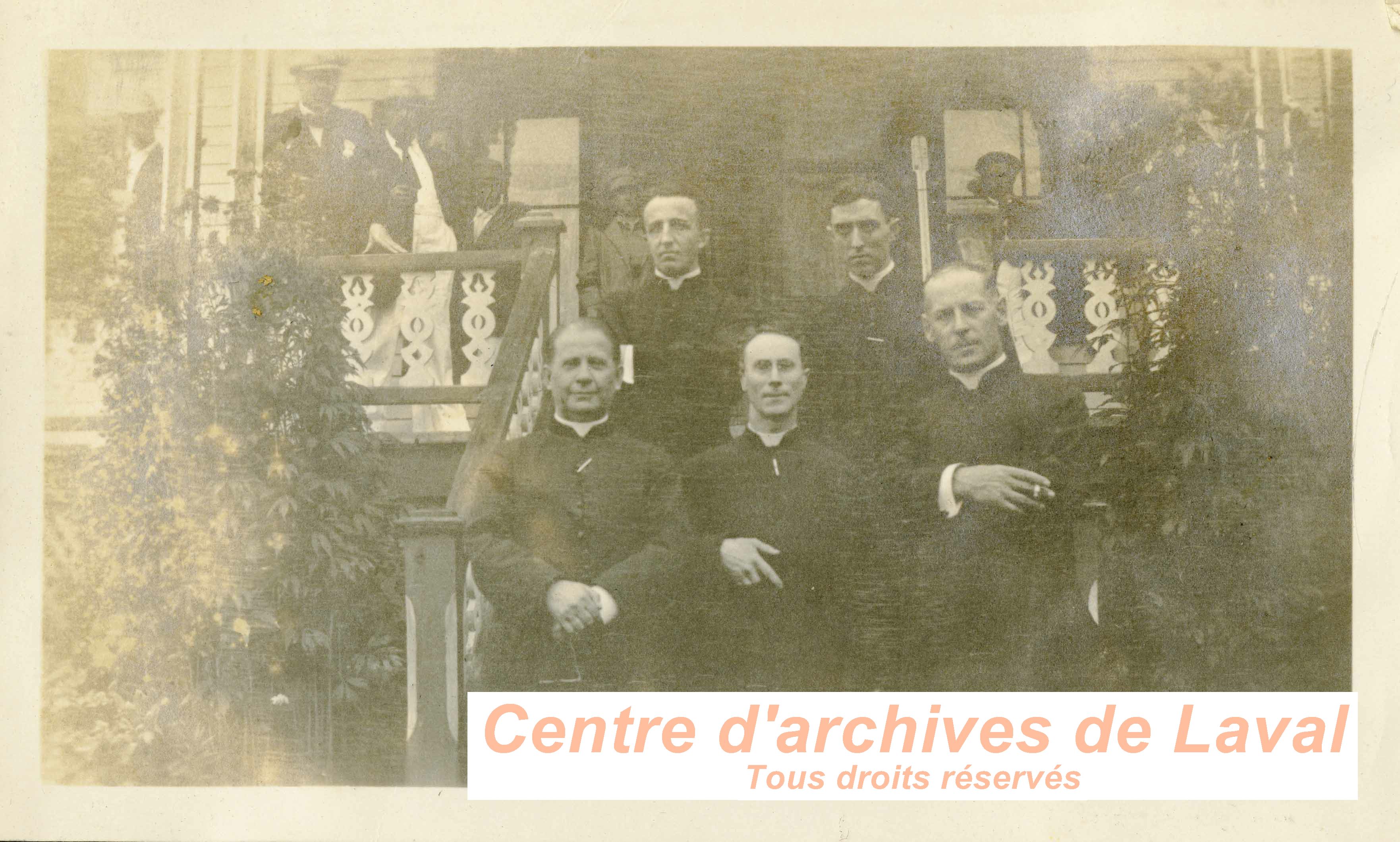 Chorale de Saint-Vincent-de-Paul, vers 1915.