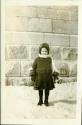 Enfant en hiver à Saint-Vincent-de-Paul.