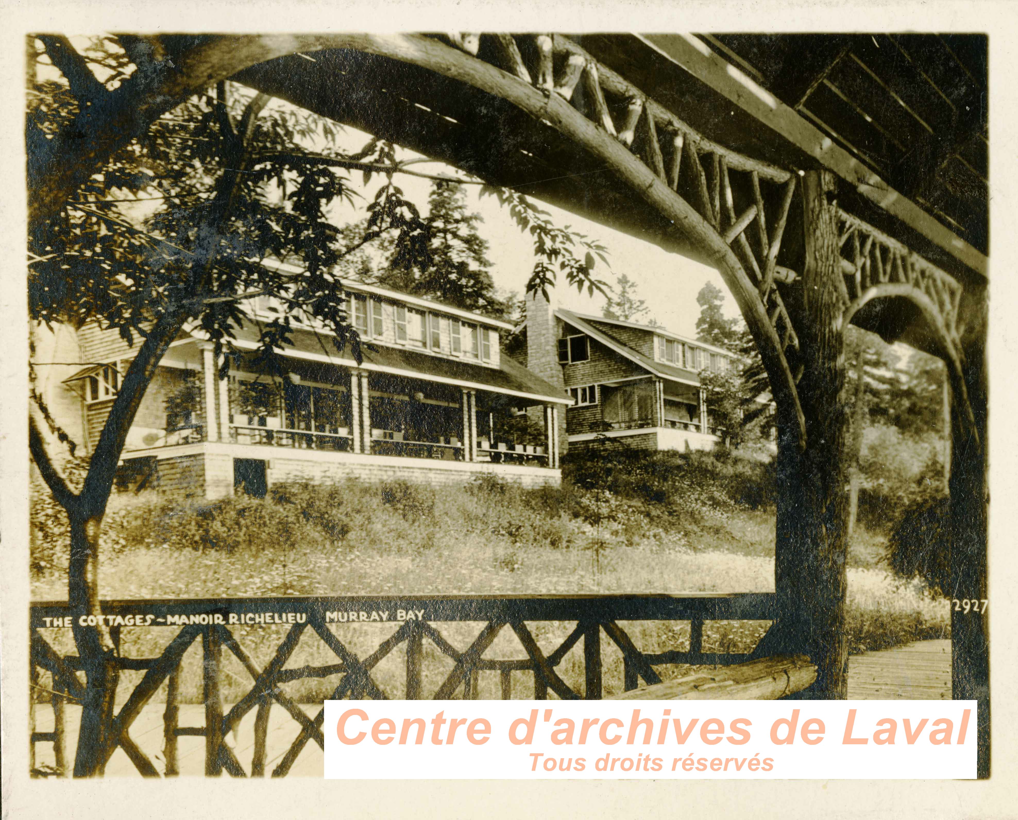 Le Manoir Richelieu  La Malbaie (Qubec), dans les annes 1920.