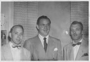 Paul Trudel et David Proulx en compagnie de Benny Goodman