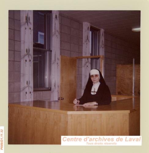 Portrait de religieuse