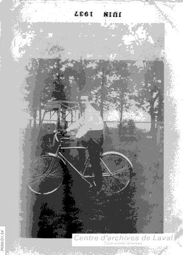 Homme  bicyclette